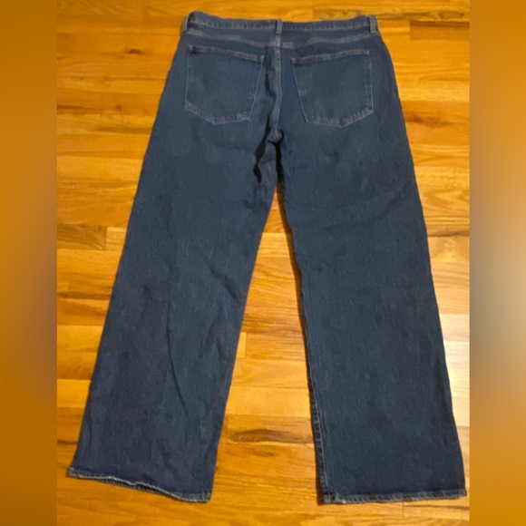 AGOLDE Harper Jeans Size 33 EUC lLike New Straight Wide Leg Stretch A915… - Picture 4 of 13